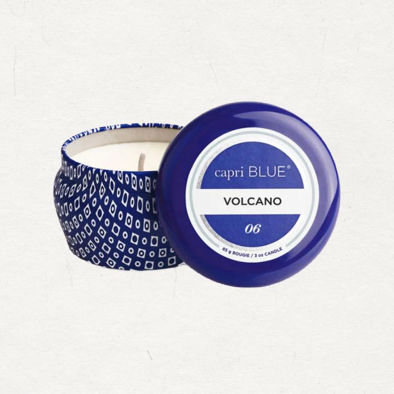 Volcano Mini Tin Candle , 3oz