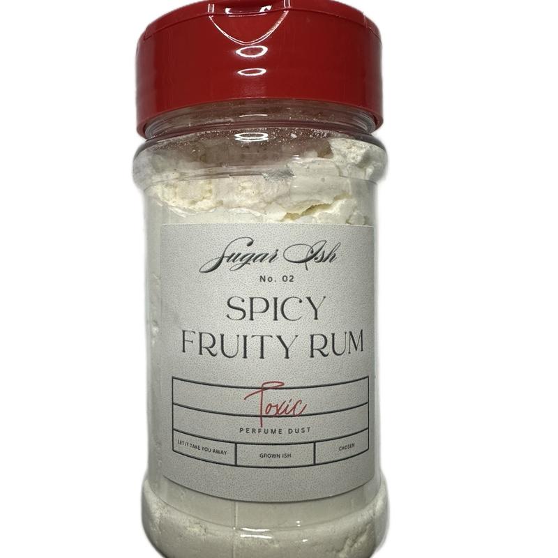 Toxic Perfume Dust w spoon & sponge