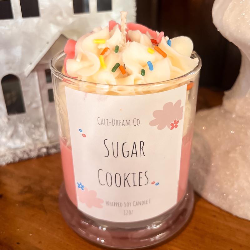 Whipped Sugar Cookie Candle