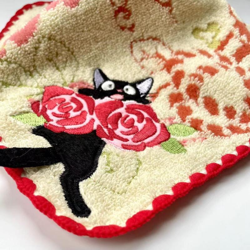 Beautiful Embroidery Cotton Hand Towel for Bathroom, Kitchen, Home Decor decorative tiny  towel cotton towel