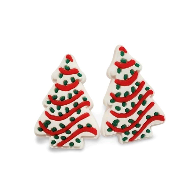 Christmas Tree Treat Straw Charm