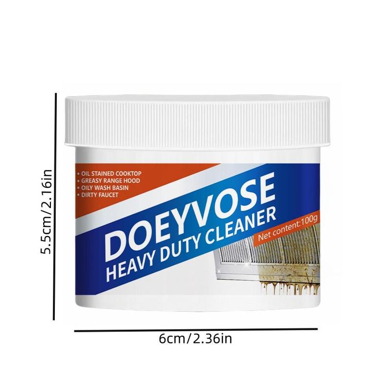 Doeyvose Car Paint Cleaner, Rust Remover for Car, Kitchen Stove Cleaner, Pot Bottom Rust Cleaner, Oil Stain Remover, Cleaning Supplies for Car & Home