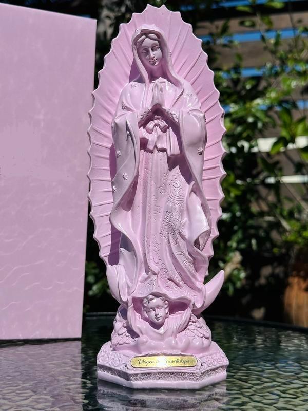 Virgen Mary Statue - Religious Ornaments Decor