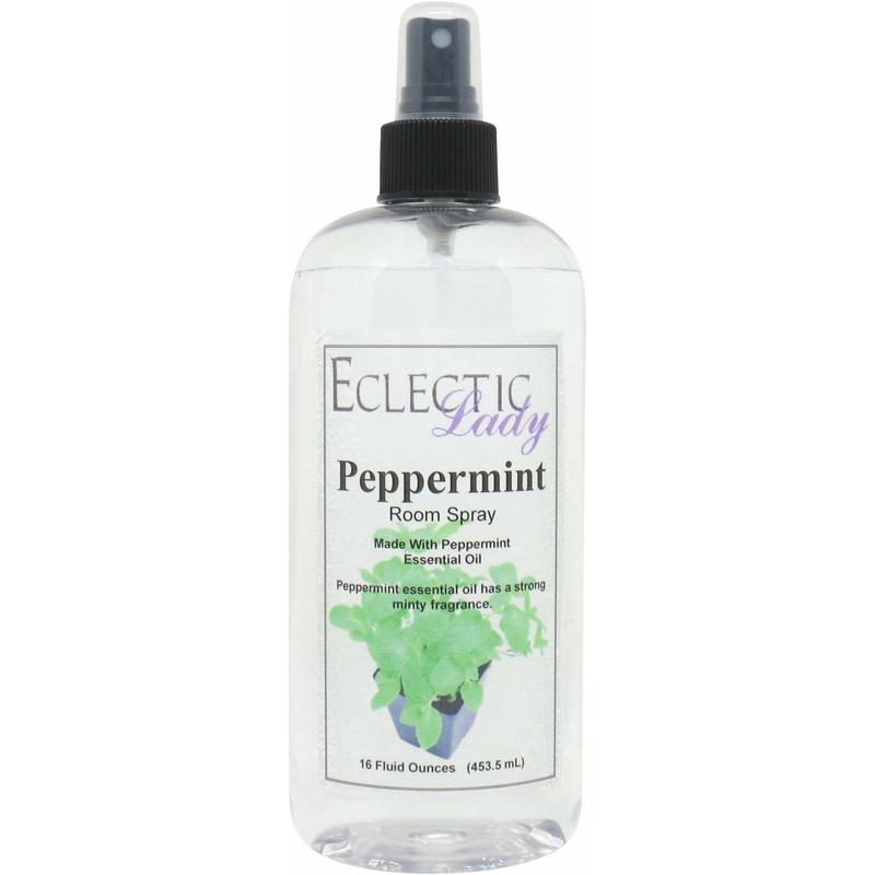 Peppermint Room Spray - Fragrant Aromatic Room Mist For Home, Room, Office - Made With Peppermint Essential Oil