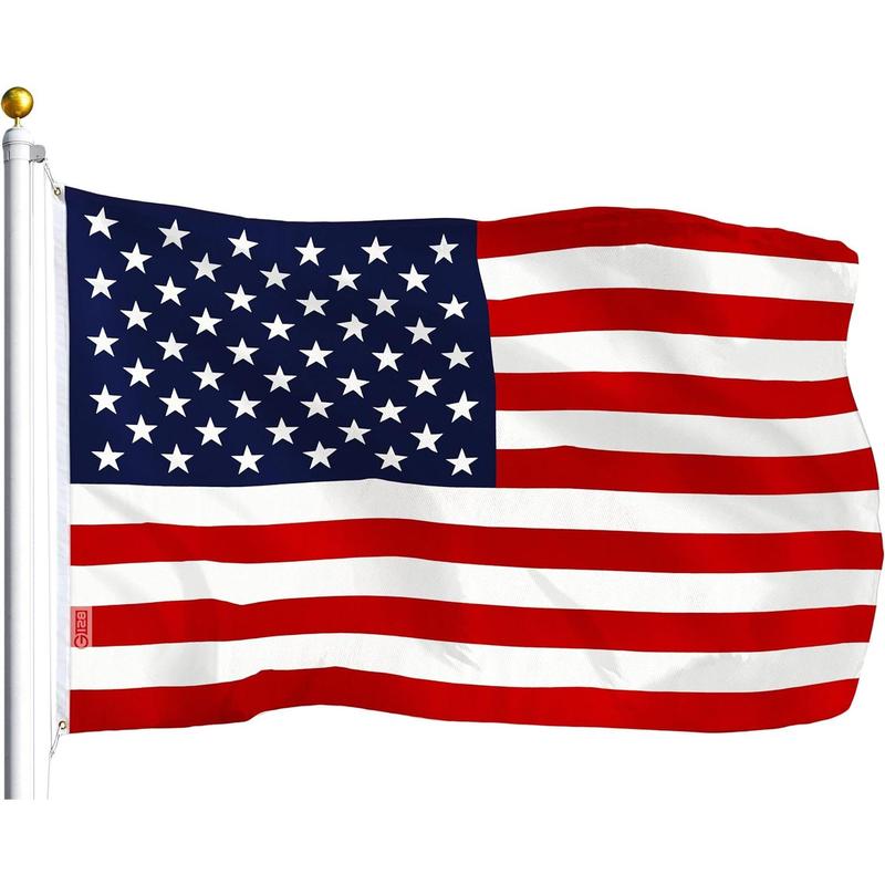 Combo Pack: USA American Flag 3x5 Ft 75D Printed Stars & Mexico (Mexican) Flag 3x5 Ft 75D Printed Banners Light Gift Hanging