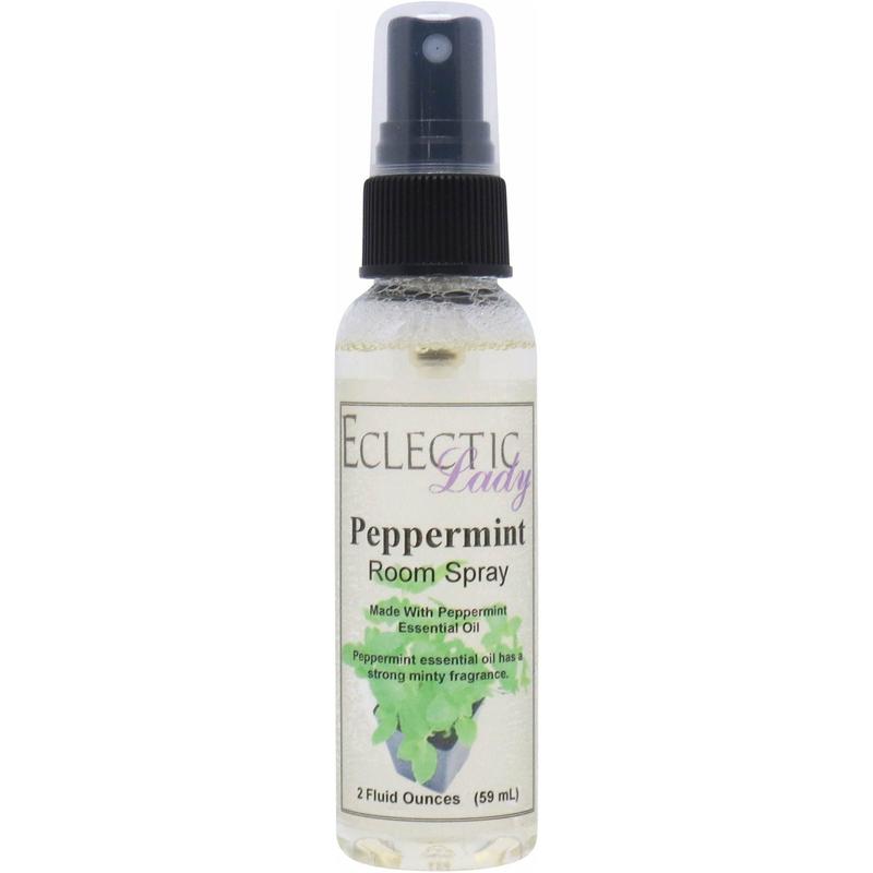 Peppermint Room Spray - Fragrant Aromatic Room Mist For Home, Room, Office - Made With Peppermint Essential Oil