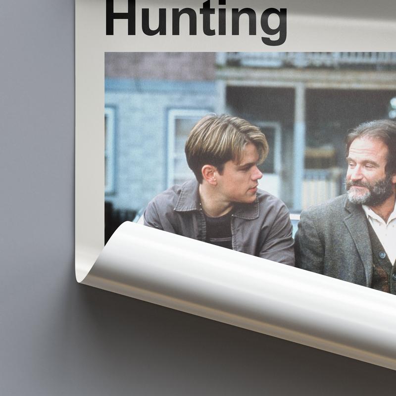 Good Will Hunting Poster, Good Will Hunting Movie Poster Print, Good Will Hunting Poster Wall Decor, Movie Posters Art, Landscape, Decoration Room