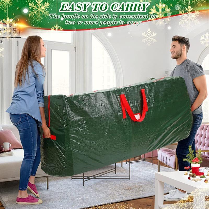 Artificial Christmas Tree Storage Bag (Bag Only), Holiday Tree Storage Protective Zipper Bag, Gift Wrap & Sets for Home Party Festival