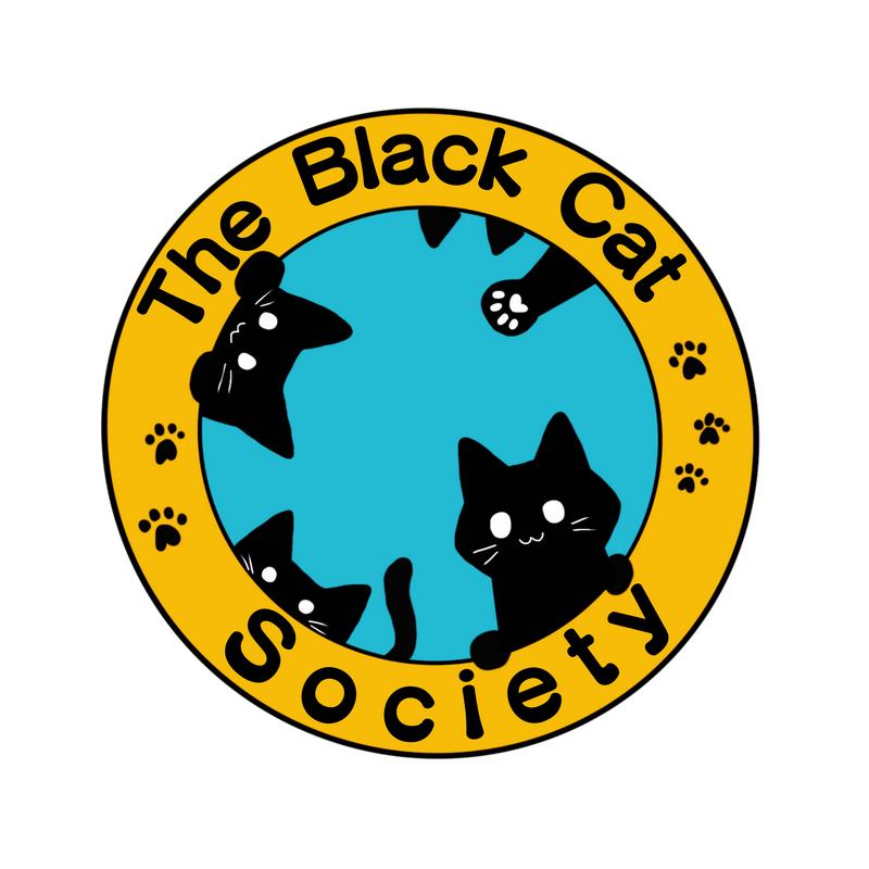 Black Cat Society Magnet