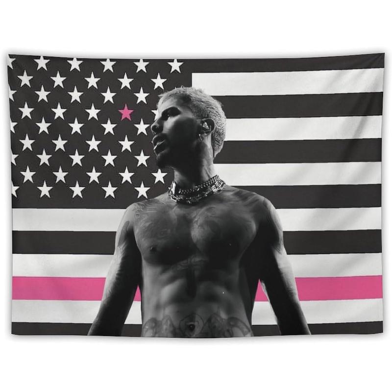 American Rauw Flag Tapestry Alejandro Poster Suitable for College Dormitories,Bedrooms, Living Rooms, Dormitories, Background Decorations