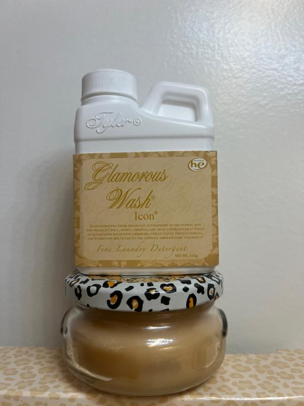 Glamorous Wash and Candle Set by Tyler Candle Company Decor Gift