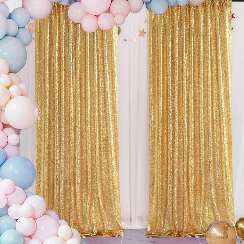 Glitter Sequins Backdrop, Shiny Sequins Backdrop, Party Decoration Supplies for Wedding Birthday Graduation Ceremony, Vanity Decor Accessories