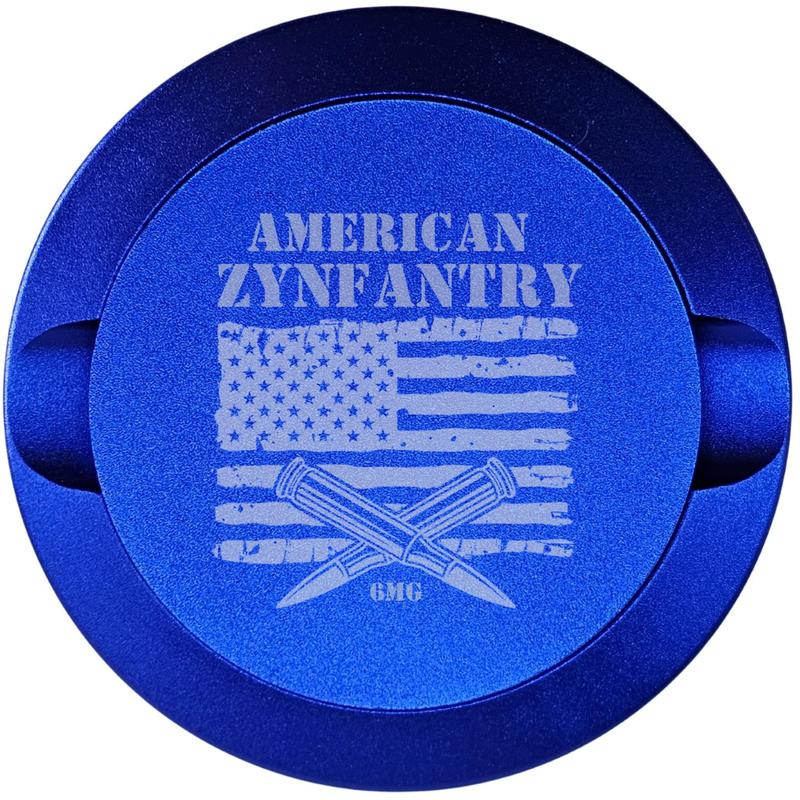 00 American Zynfantry-My Tyn Co. Custom Aluminum ZYN Tyns for ZYN Pouches Waterproof and Airtight, 2 Compartments! Organiser zyn