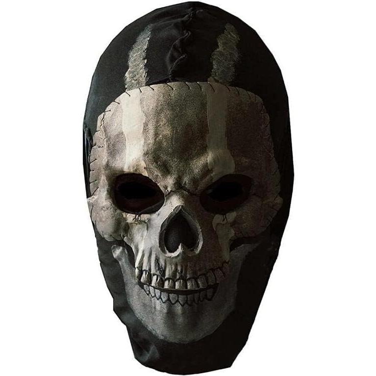 Ghost Mask MW2 Skull Mask Full Face Mask for Halloween War Sport Mask Headwear