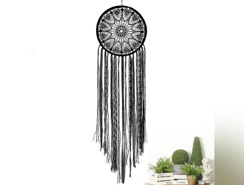 5pc Boho Macrame Dream Catcher Set