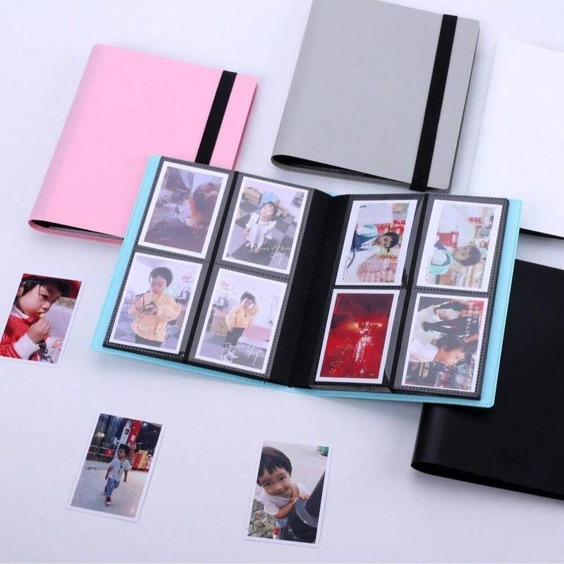 Card Collection Book, 1 Count Multi-pocket Small Photo Album, Game Card Collection Book for Business Card, Star Card and Vip Card, Photo and Card Storage Booklet