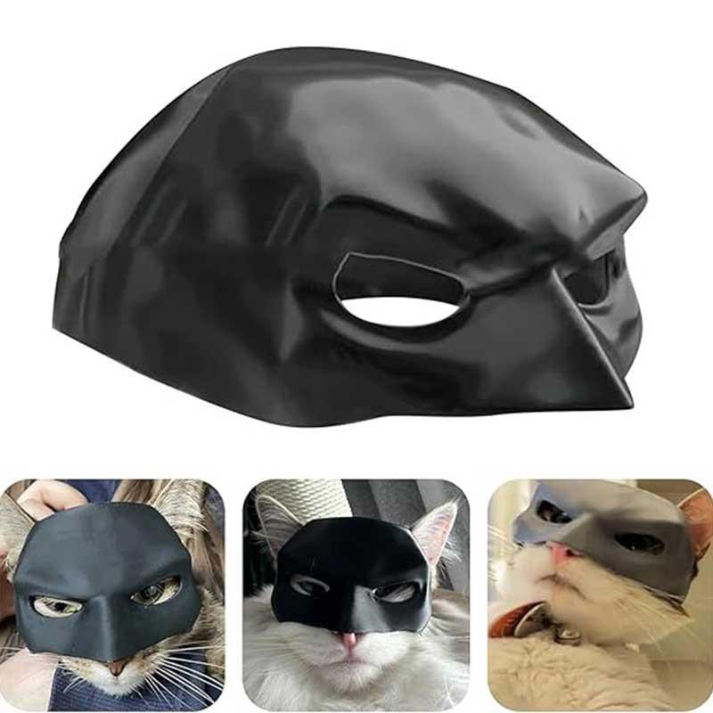 Bat Design Pet Mask, 1 Count Funny Pet Decoration for Festival Party Activity, Pet Supplies for Dog & Cat