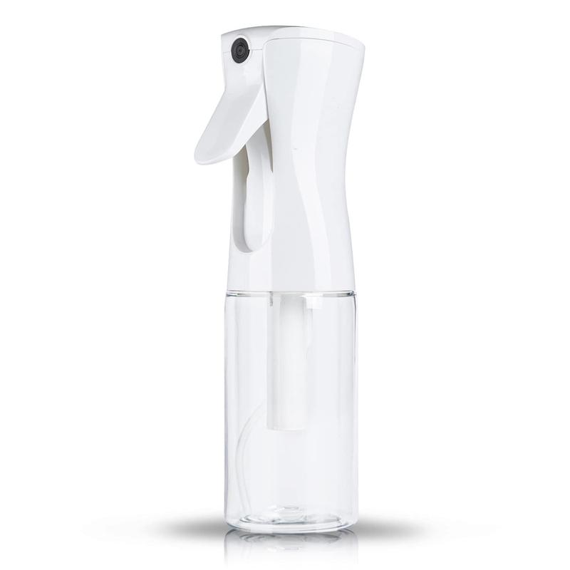 Continuous Spray Bottle with UltraFine Mist -Versatile Water Sprayer forHair, Home Cleaning, Salons, Plants,Aromatherapy, and More - Hair SprayBottle (Clear -7.040z 200m|)