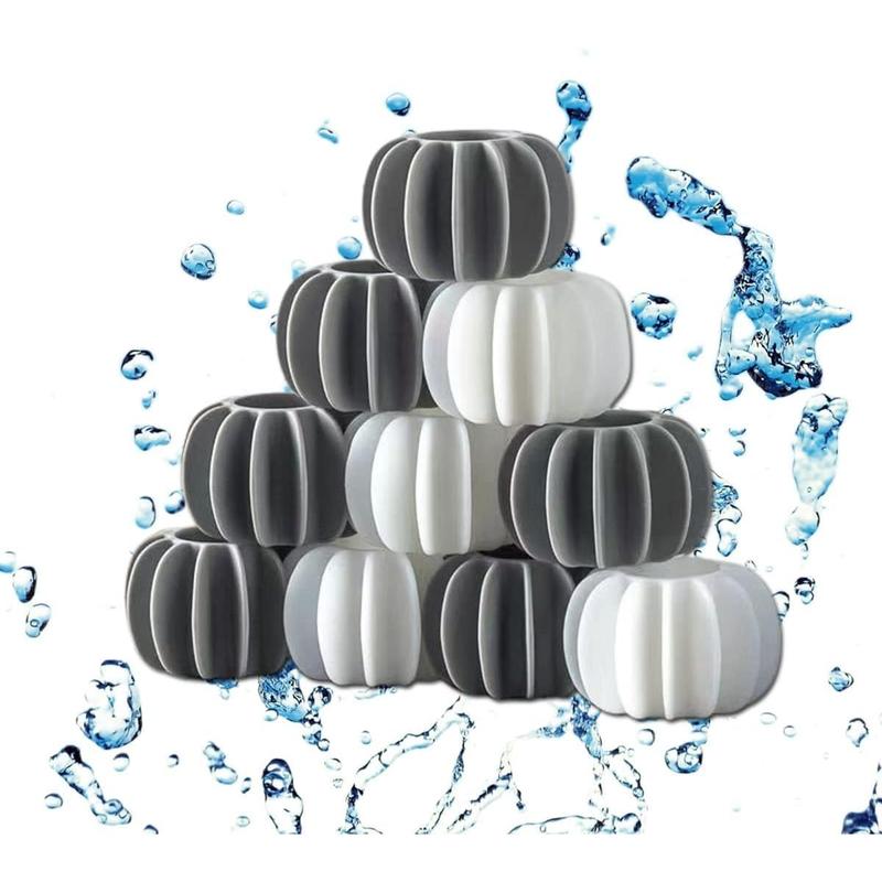 Reusable Magic Laundry Balls, 5 10 Laundry Balls Tangle Free for Washing Machines, Silicone Steamer Dryer Balls Washer Balls Laundry Balls (10pcs)