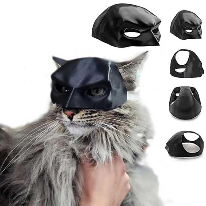 Bat Design Pet Mask, 1 Count Funny Pet Decoration for Festival Party Activity, Pet Supplies for Dog & Cat