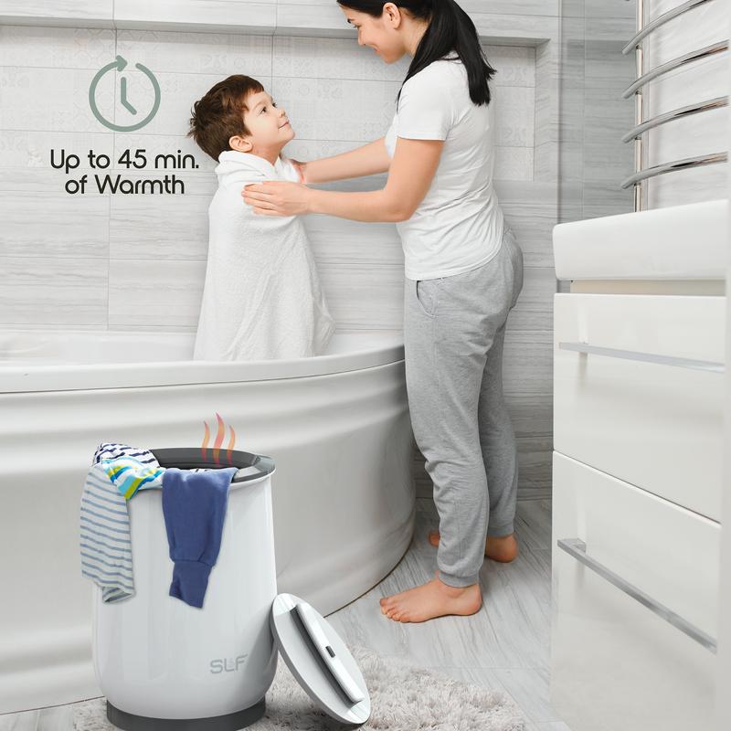 Luxury Towel Warmer, 20L Electric Hot Towel Warmer Bucket, Fits Up to Two 40