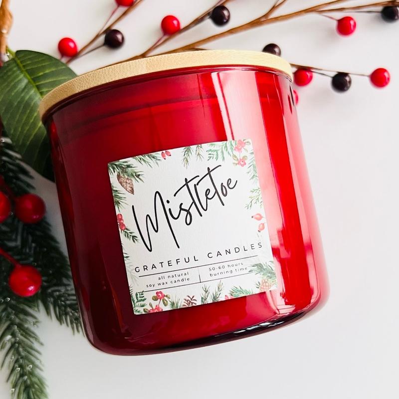 Christmas 20 ounce candles