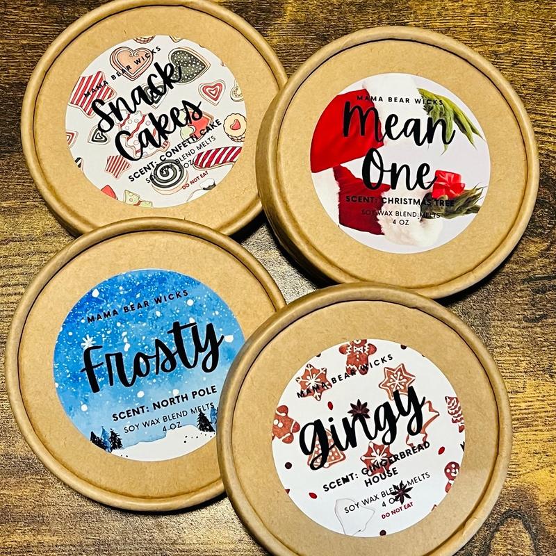 Mean One Wax Melts | Soy Wax Melts | Christmas Collection