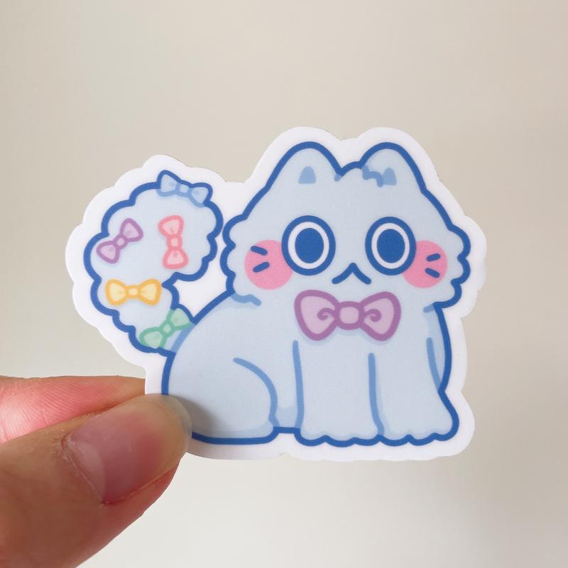 Cute Cat Heavy Duty Waterproof Vinyl Stickers - Vol 1