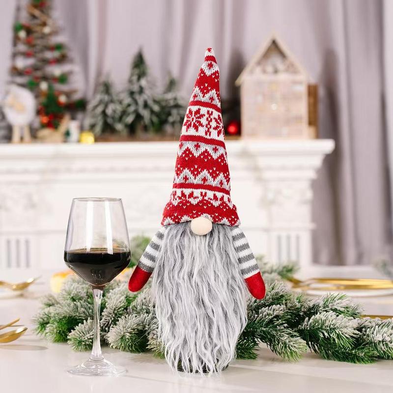 Christmas Gnome Doll, 4 Counts set Cute Gnome Doll Decoration, Home Decor for Living Room Bedroom Party, Festive & Party Supplies