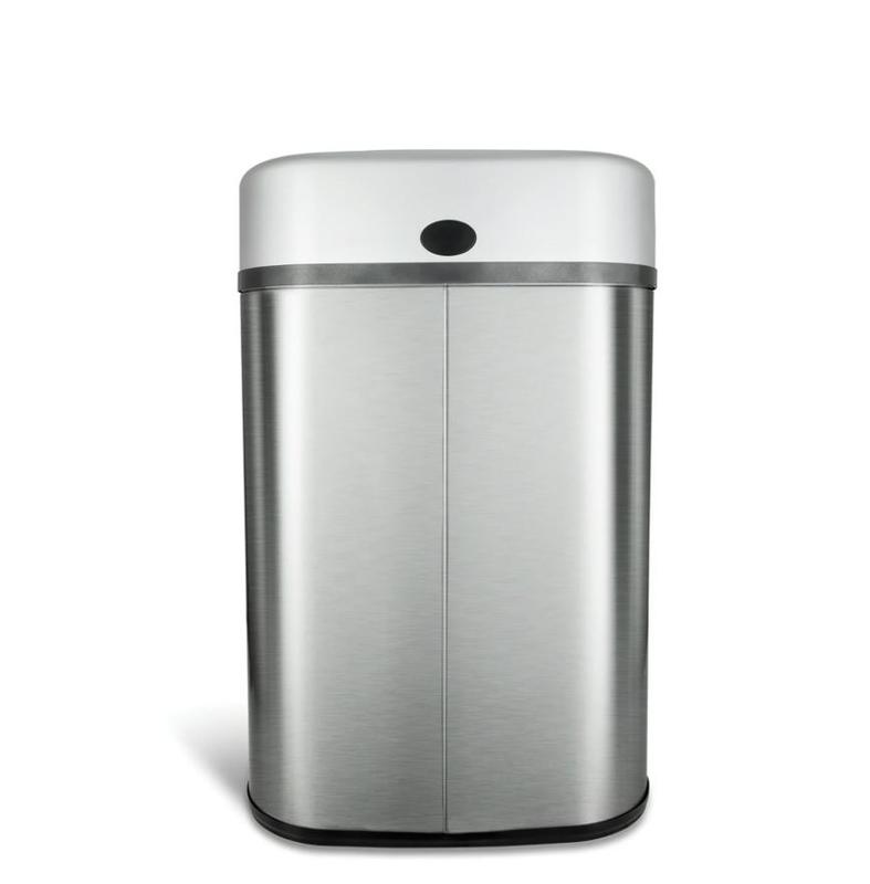 Nine Stars 21.1 Gallon Trash Can, Motion Sensor Touchless Kitchen Trash Can, Stainless Steel NEW BEST SALE