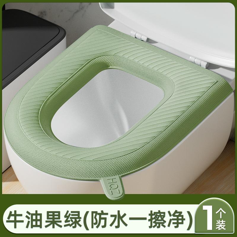 Cartoon Toilet Seat Cushion Four Seasons Universal Waterproof Toilet Cover Summer Household Toilet Cover Toilet Seat Washer