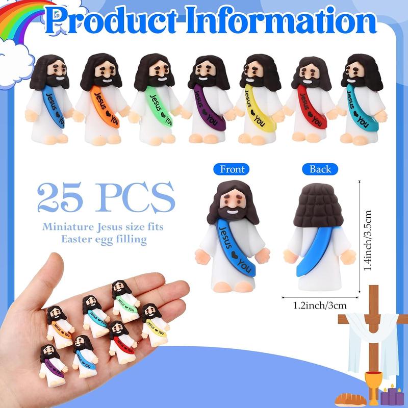 25 Pcs Mini Jesus Figures – Original 