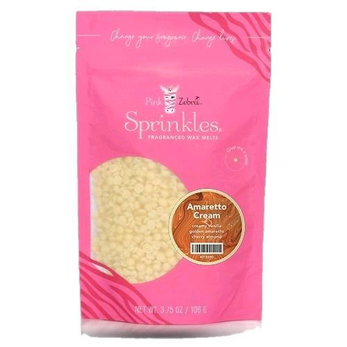 Pink Zebra Home Fragrance Sprinkles - 3.75 oz Bag of NEW Scented Soy Wax Melts for Warmers and Simmer Lights - Pot nontoxic homefragrance holiday scent Perfume Aroma Freshener