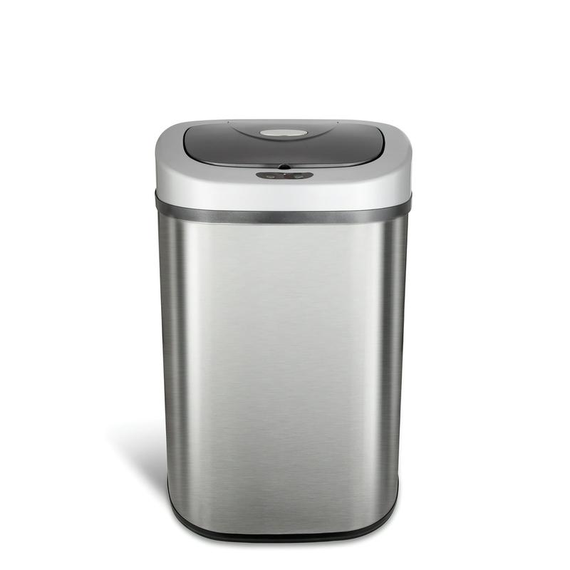 Nine Stars 21.1 Gallon Trash Can, Motion Sensor Touchless Kitchen Trash Can, Stainless Steel || STEPHEN