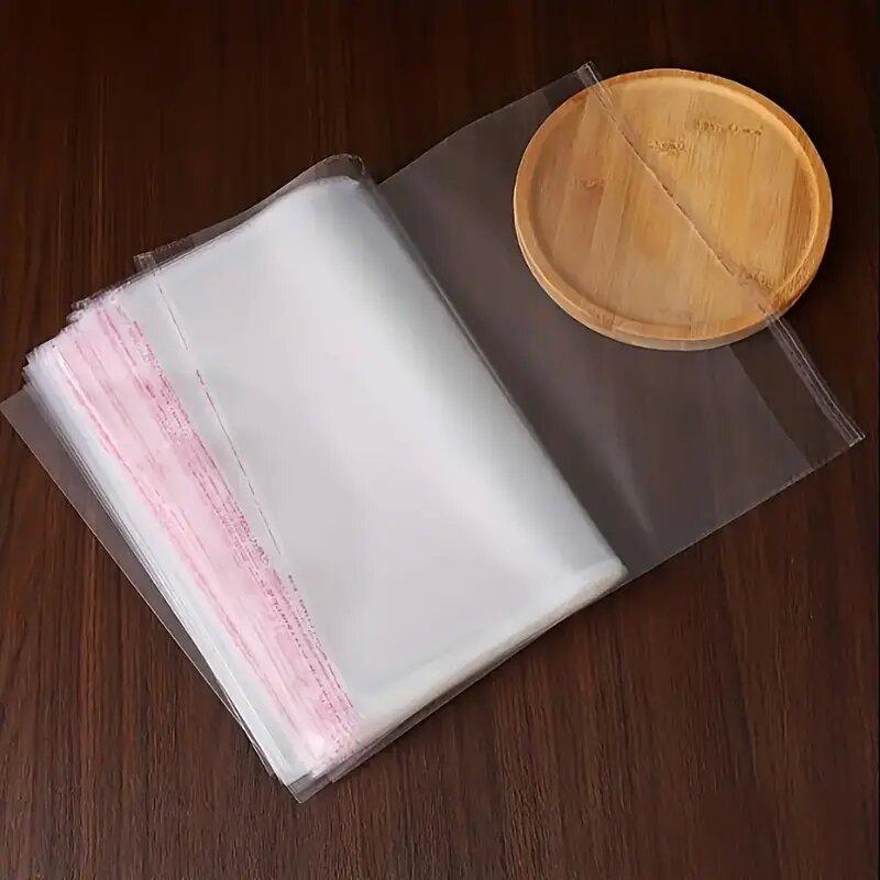 Transparent Self-adhesive Bag, 10 30 100pcs Clothes Gift Candy Jewelry Storage Bag, Multifunctional Gift Wrapping Supplies for Home Dormitory Ceremony Party Wedding Anniversary