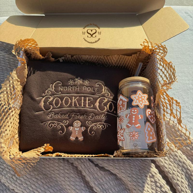 Cookie Co Gift Set (Sweatshirt + Glass Cup)