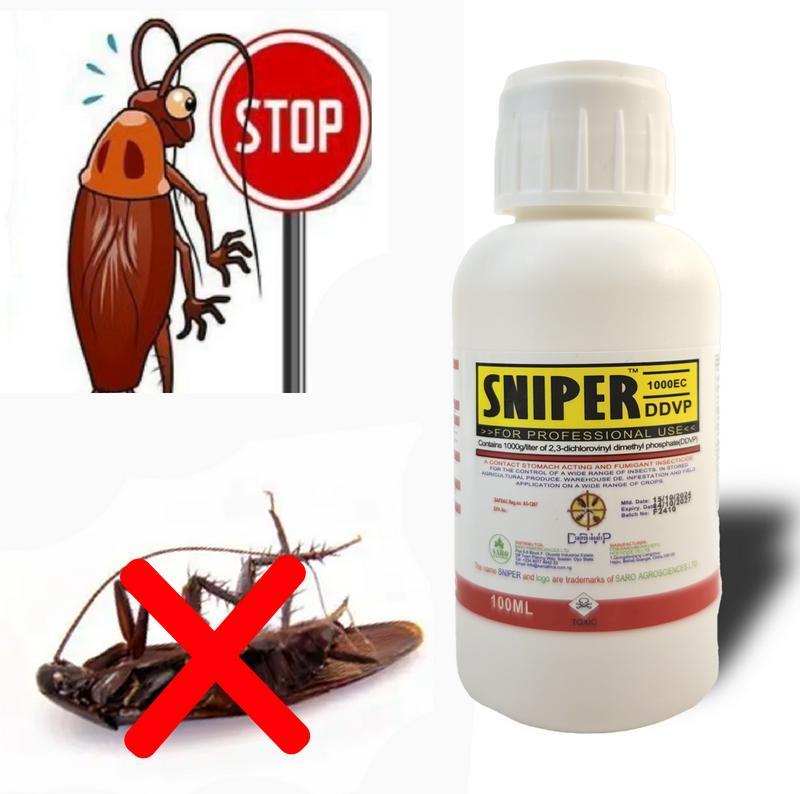 Sniper insecticide 100ml Spray-DDGP 10000ECFormula for Household Pests