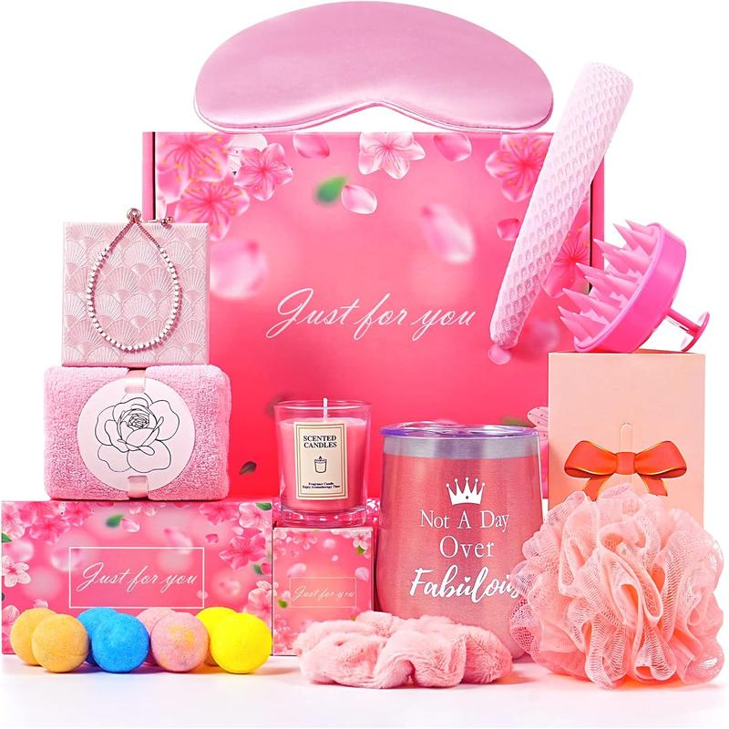 Birthday Gifts for Women, Gifts for Women, Mom, Get Well Soon Gifts Self Care  Gifts Baskets for Her Sister Wife  Friends Female  Gift Ideas Set Care Package for Women Who Have Everything