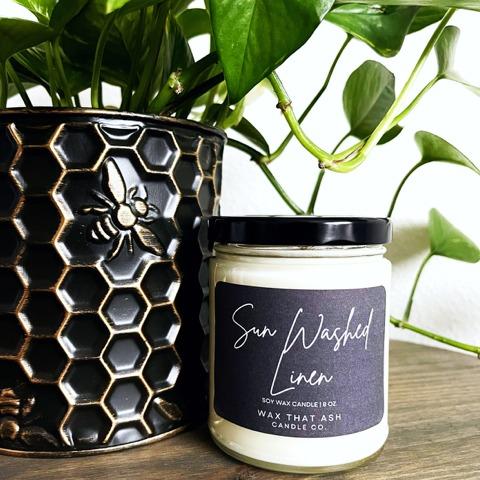 Hand Poured - 100% Soy Wax Candle - Phthalate Free Fragrance Oils Box Decor