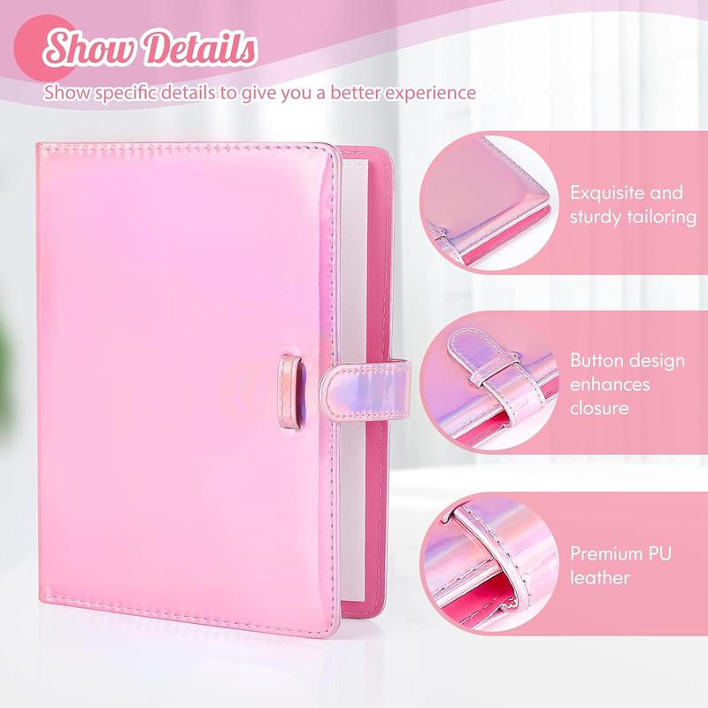 128 Pockets Mini Photo Album for Fujifilm Instax Mini Camera, Polaroid Snap, Z2300, SocialMatic Instant Cameras & Zip Instant Printer (128 Pockets, Magic pink)