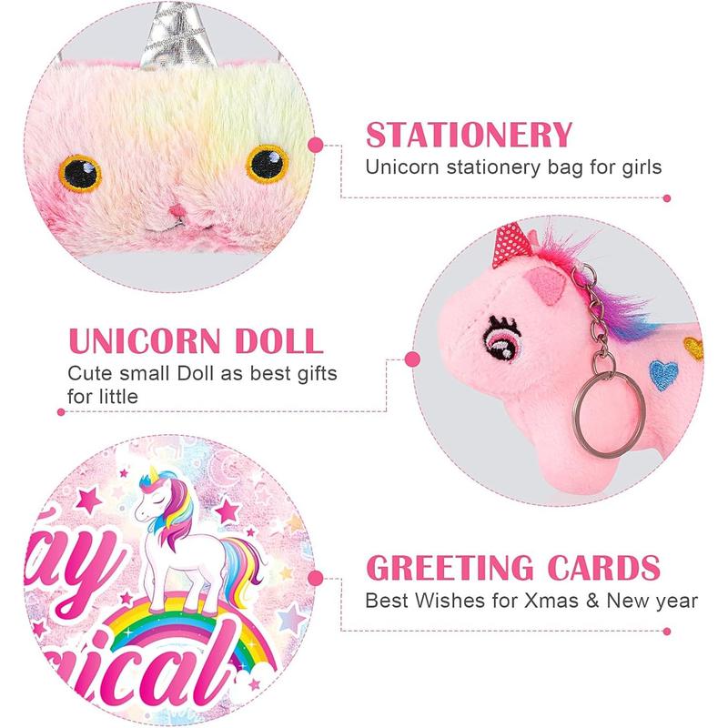 Unicorn Gift Set for Age 3,4,5,6,7,8,9,10,11,12, Birthday Gifts for, Thanksgiving Day Gifts for,Christmas Gfits for Dark