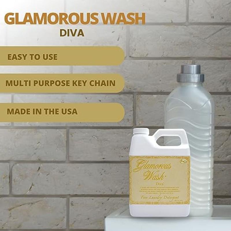 Tyler Glamorous Wash Diva Fine Laundry Liquid Detergent - Hand and Machine Washable - 907g (32 fl oz) Fragrance Household Scented Container