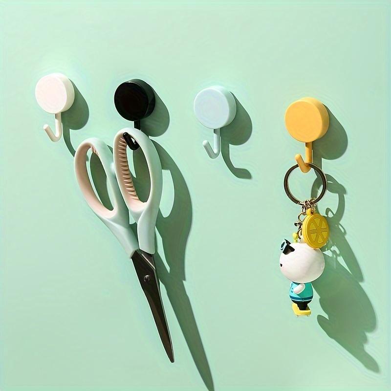 Creative Cute Hook (7pcs), Self Adhesive Key Hook, Sticky Hook, No Drilling Wall Hook, Storage Hook for Home Office