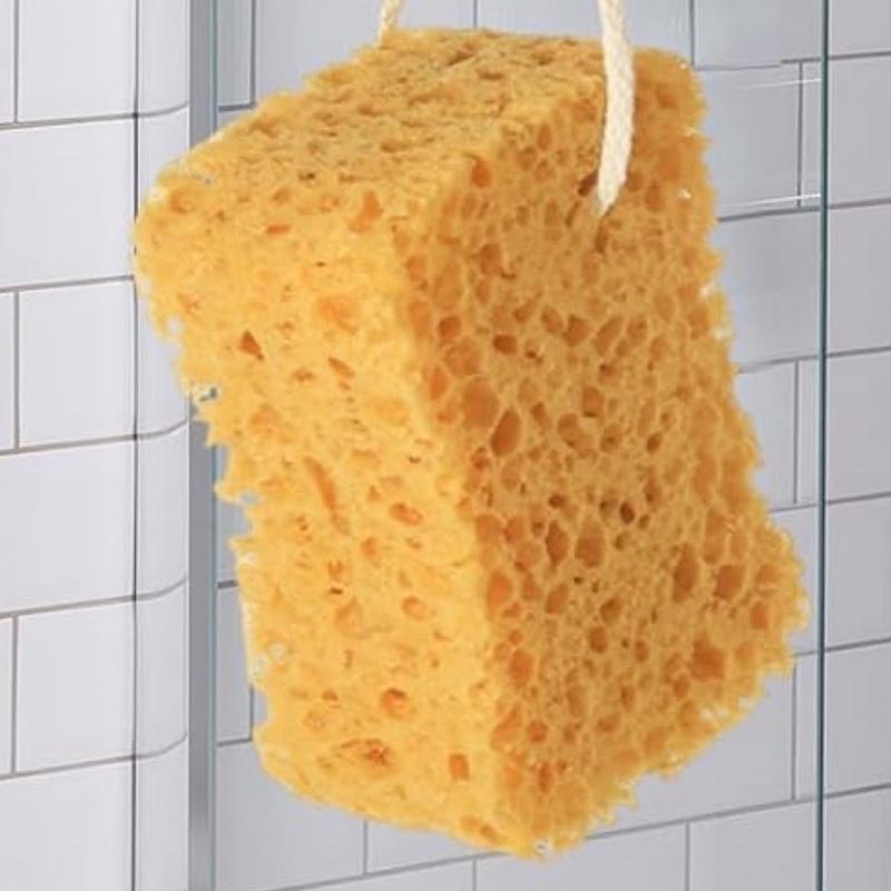 PERFECT SIZE: these sponges provides ample surface area for a comfortable grip and efficient scrubbing. They are just the right size to cover a significant portion of the body without being unwieldy.