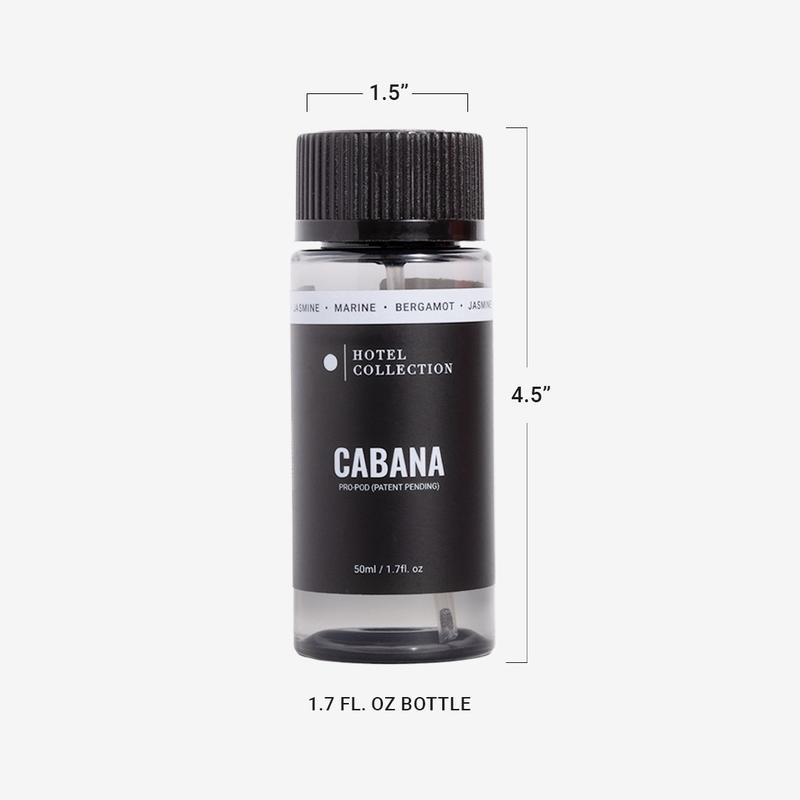 Hotel Collection | Cabana Pro-Pod Oil Blend | Luxury Hotel Inspired Aromatherapy Scent Diffuser Oil | Marine, Bergamot and Jasmine 1.7 fl oz 50 mL