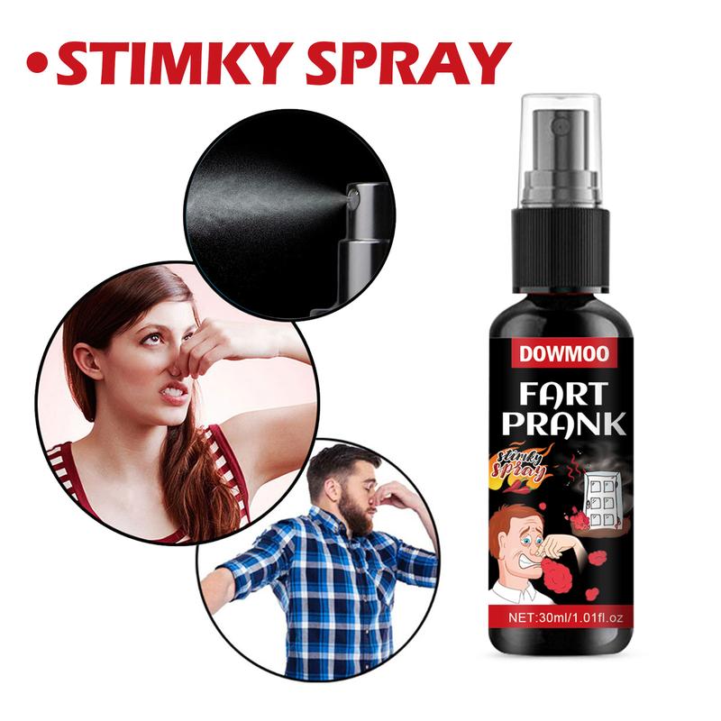 Smelly fart Pepper Spray April Fool's Day prank fun liquid smelly prank portable spray All Saints' Day Christmas halloween party