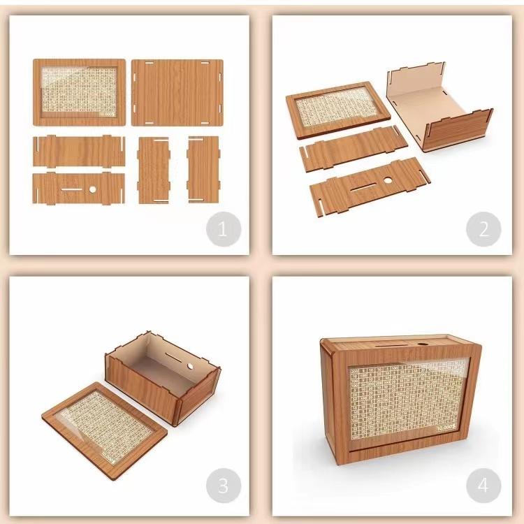 Cash Vault Wooden Savings Box 10000 The Challenge Piggy Bank, Cash Box Piggy Bank for Adults Money Saving Box, 10,000 Cashbox Savings Jar Alcancias De Dinero Para Adultos