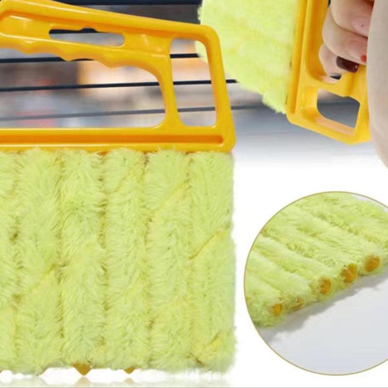 Generic Washable Multifunction Cleaning Window Blinds Brush, 1 Count Portable Air Conditioning Cleaner Duster, Household Crevice Cleaning Brush