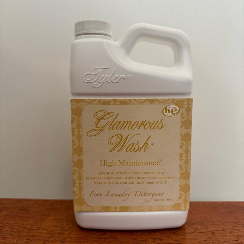 Tyler Candle Company Glamorous Wash (32oz) Fine Laundry Detergent