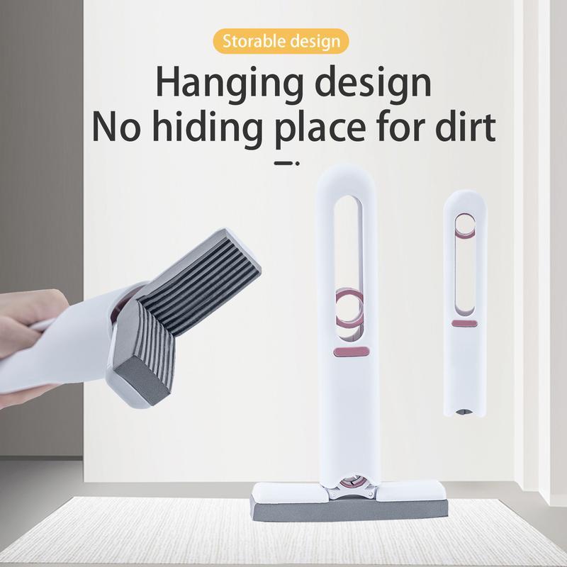 Portable Self-Squeeze Mini Mop, Lazy HandWash-Free Strong Absorbent Mop, Wet and DryUse Cleaning System Tool, for Glass CarBathroom Kitchens Desktop Household Set mop floor mop bucket mops